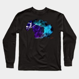 Space Racehorses (front and back) Long Sleeve T-Shirt